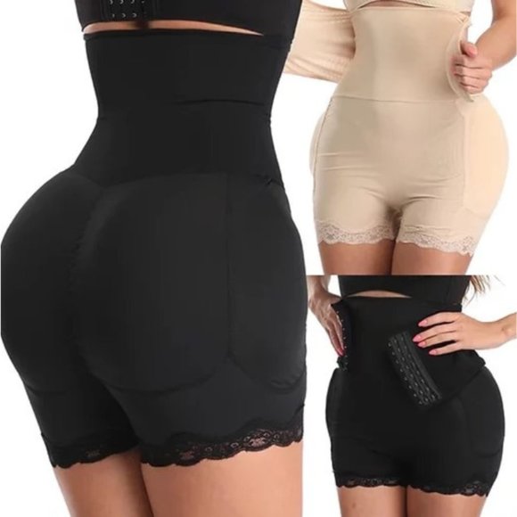 Waist Snatcher Waist Shaper Butt and Hip Enhancer Sizes S-6XL Black NEW - Picture 2 of 2